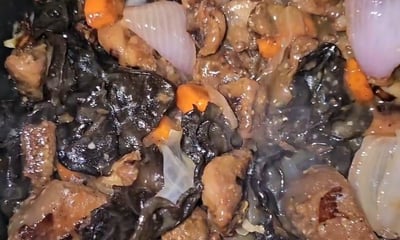 porc sauce grand-mère