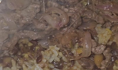 boeuf a la créole avec du riz