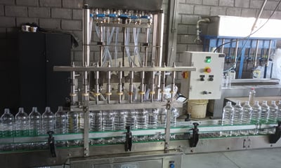 Envasadora automática 10 bicos.