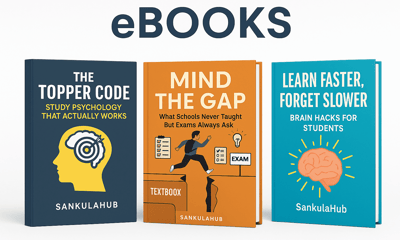 a group of books with a man in a suit and a woman in a suit