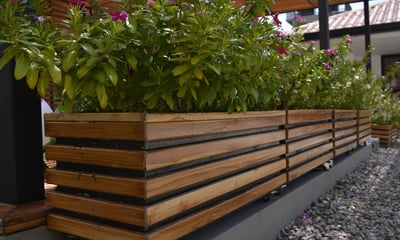 Materas en madera teca marca BOHER España