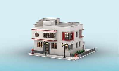 Lego Iljinų šeimos namas Kaune