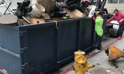 Warehouse cleanup in Downtown L.A.