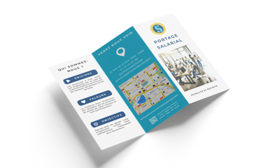 a brochure