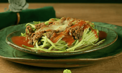 Talharim low carb de abobrinha Mr. Fit