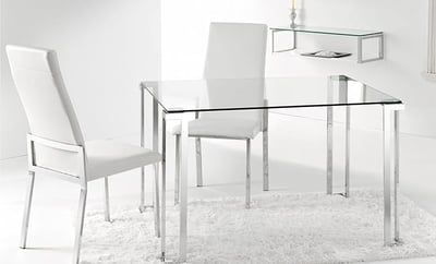 table verre PEGANE