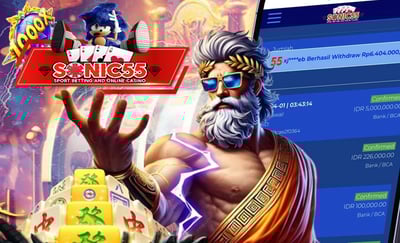 Sonic55 - Slot Online Terpercaya