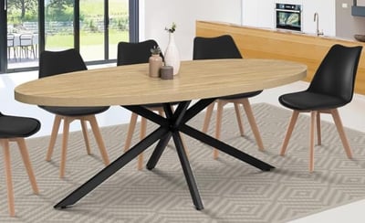 table ovale ALIX