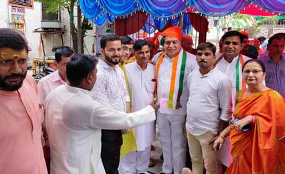Santosh khanduri with trust