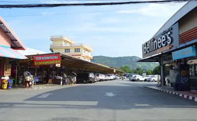 Kanchanaburi Market Place, once the site of WW2 POW camp near the River Kwai bridge