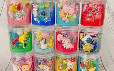 Plasticine jars, homemade plasticine for kids