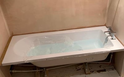 Bathroom fitting service completed by AXM Plumbing Services in Worcester