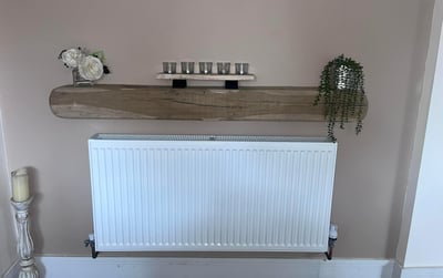 New radiator installation by local plumbers in Malvern