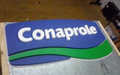 Logo en corporeas de "Conaprole"