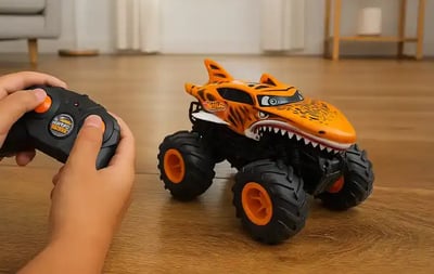 Monster Rc Tiger Shark (Simple) con control remoto