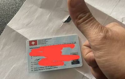 permis de conduire suisse , echter Schweizer Führerausweis, genuine Swiss driving license