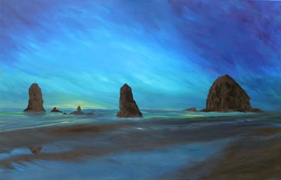Dusk at Haystack