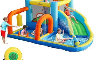 Bouncy castle rental and water slides
