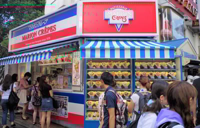 Marion Crepes in Harajuku