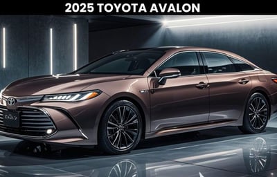 2025 toyota avalon on premium tyres