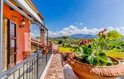 Stanza Lavanda vista balcone