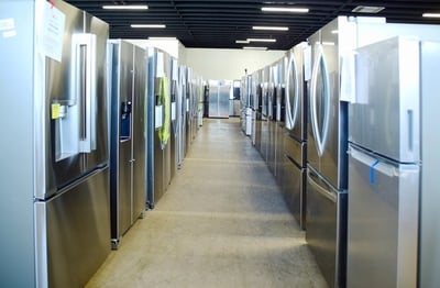 LG refrigerators up to 50% OFF! At Appliances 4 Less in Tucson, Az.