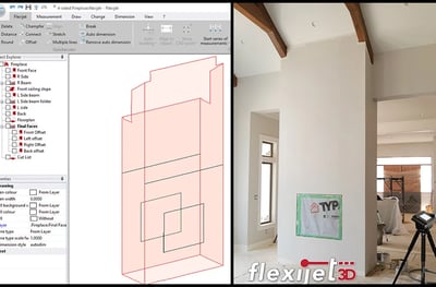 Advanced Laser System for Precise Kitchen and Surface Measurements Our Flexijet 3D laser measurement