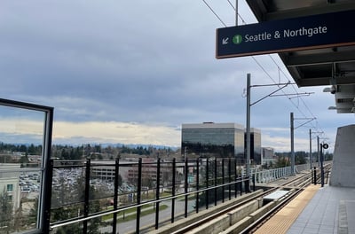 airport link light rail station