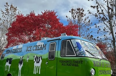 ride near me ice cream burlington vermont ben and jerry's