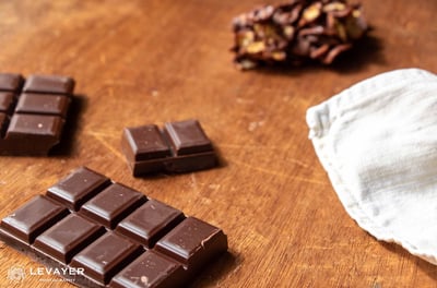 carrés de chocolat
