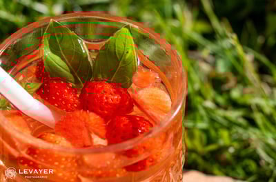 cocktail Sirop de Fraises