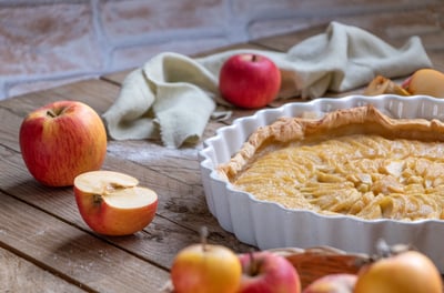 tarte aux pommes