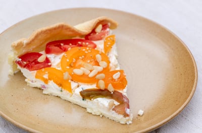 Tarte tomates Fromage