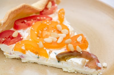 Tarte Tomates Fromage