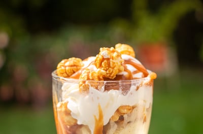 glace caramel pop-corn
