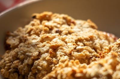 cookies flocons d'avoine compote