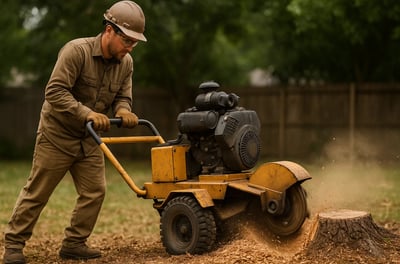 stump removal and grinding