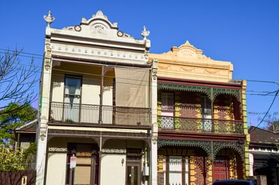 Houses in Fitzroy, Melbourne