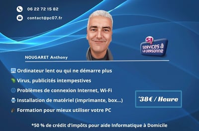 flyer pc07 pour dépannage ordinateur a domicile