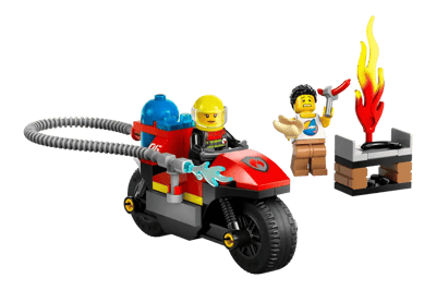 LEGO 2024 Fire Rescue Motorcycle - NEW 2024
