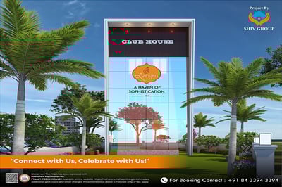 Clubhouse in Shree Aangan Panvel residential project with modern amenities