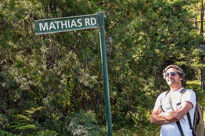 A beautiful hike in the Dandenong Ranges - the beginning of the track