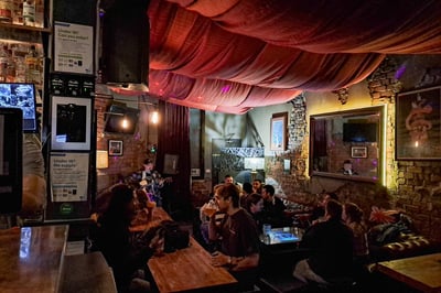Iddy Biddy Bar in St Kilda, Melbourne
