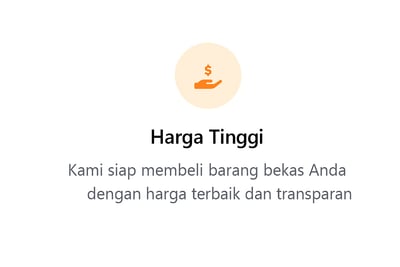 penawaran harga tinggi