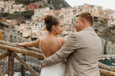 Sesja ślubna w Cinque Terre Manarola