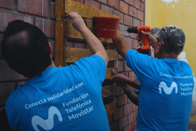 Videos por el dia del voluntariado para Fundación Telefonica Perú.
