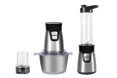 SS housing 3in1 food processor