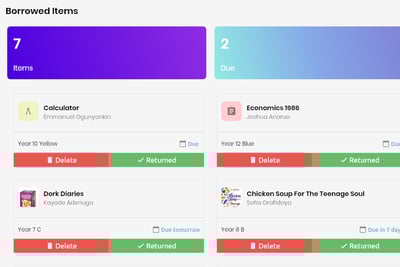 desktop library management app