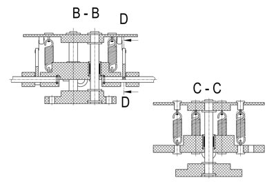 Front Blade Rotor Detailed Drawing