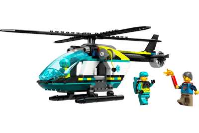 LEGO CITY Emergency Rescue Helicopter - NEW 2024